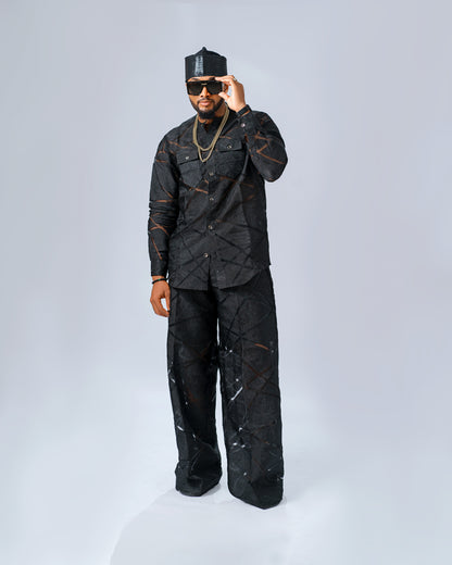 Black Sheer Line Set (minus the hat)