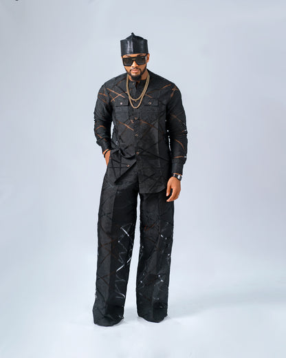 Black Sheer Line Set (minus the hat)