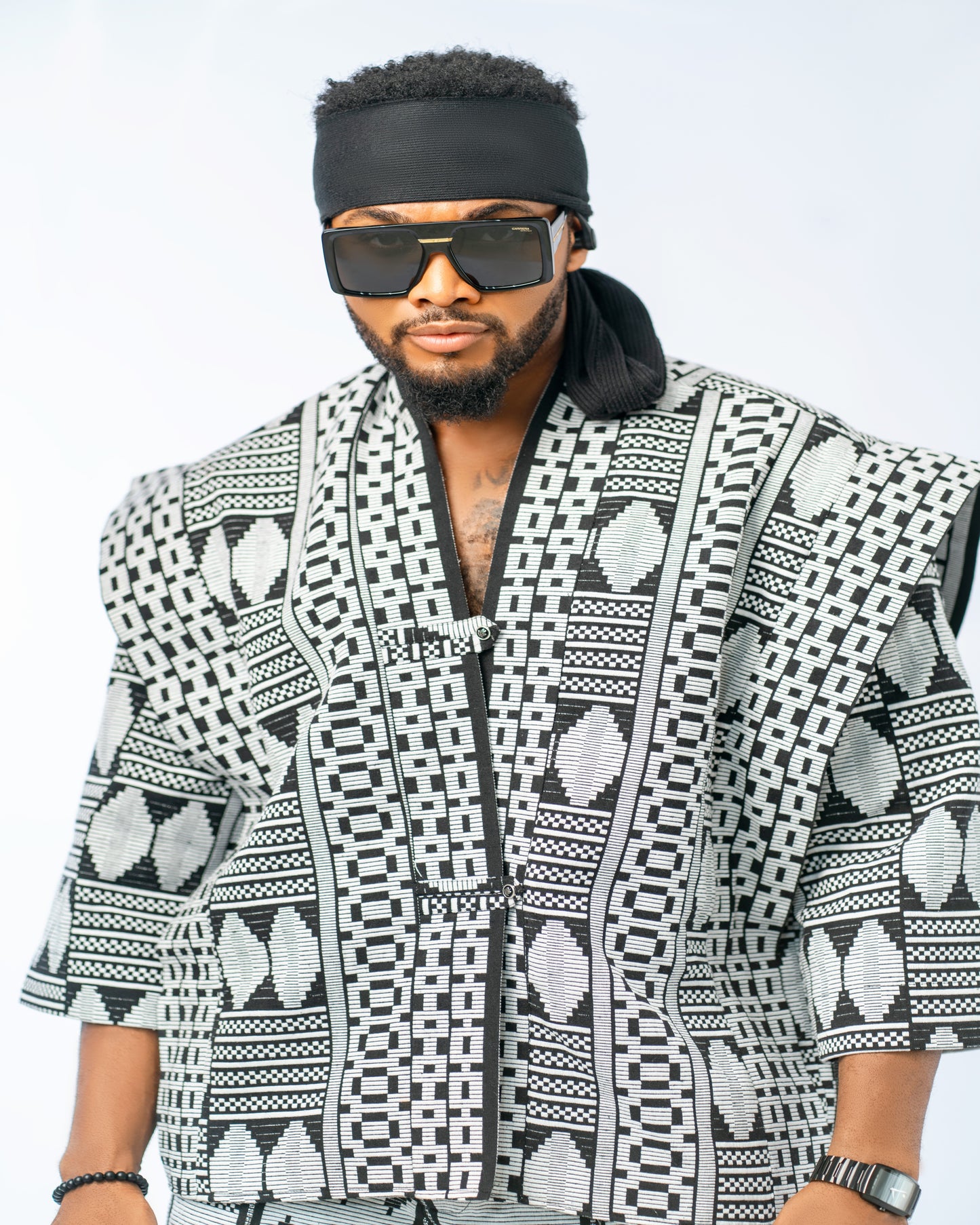 Print Kimono Jacket and Palazzo pants