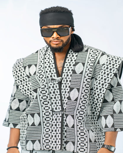 Print Kimono Jacket and Palazzo pants