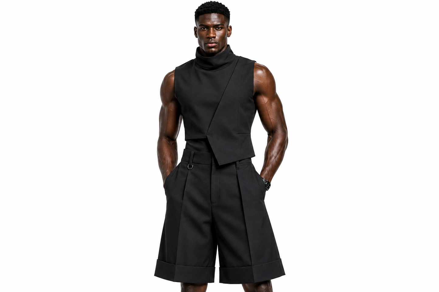 Monochromatic asymmetric top and short set
