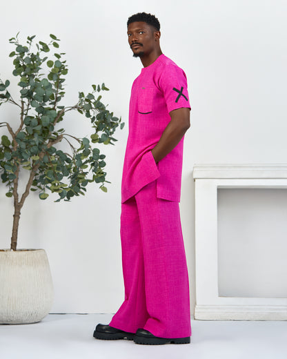 Pink X Kaftan set
